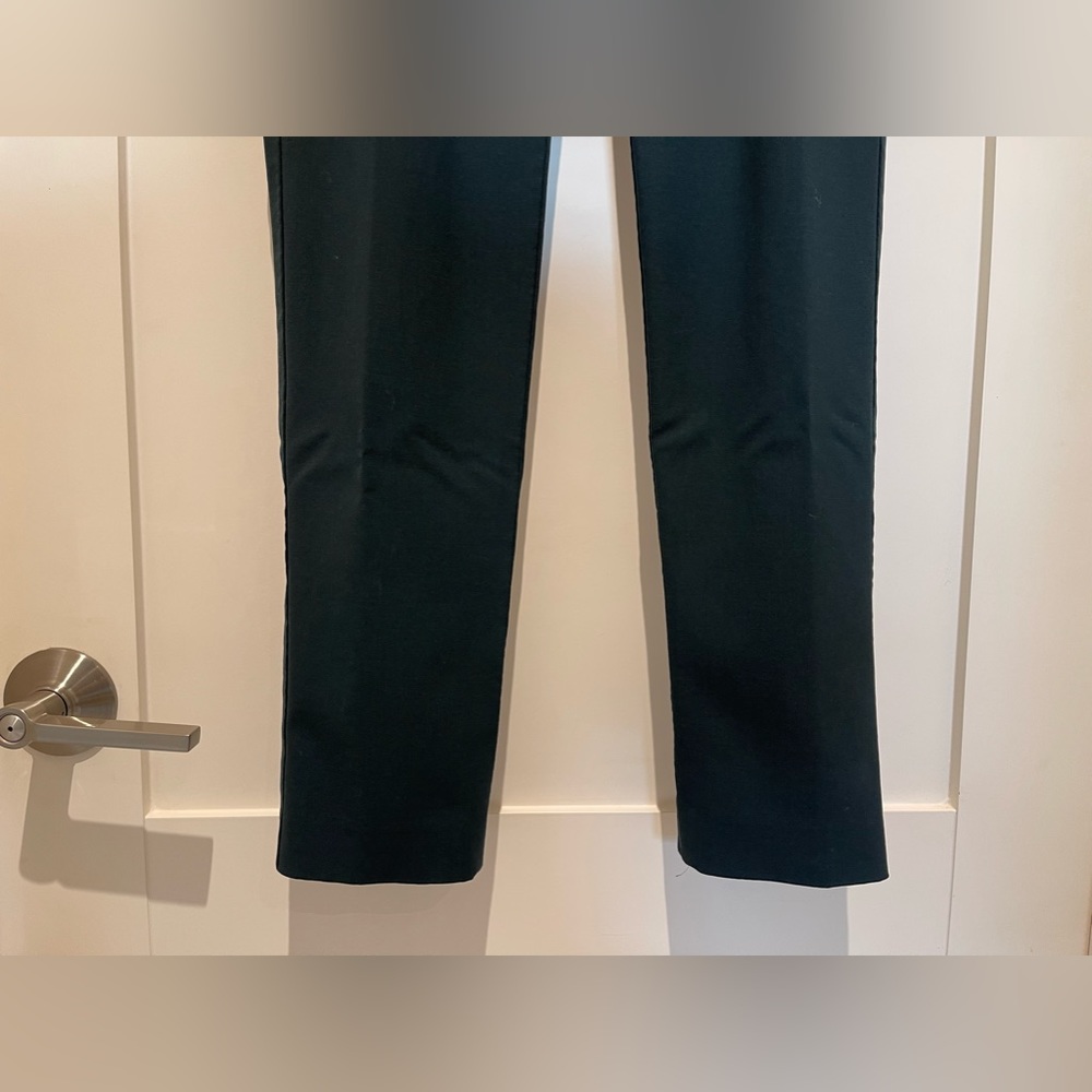 Theory Testra 2B Women’s Green/Forest Green Pants size 0 - Picture 5 of 14